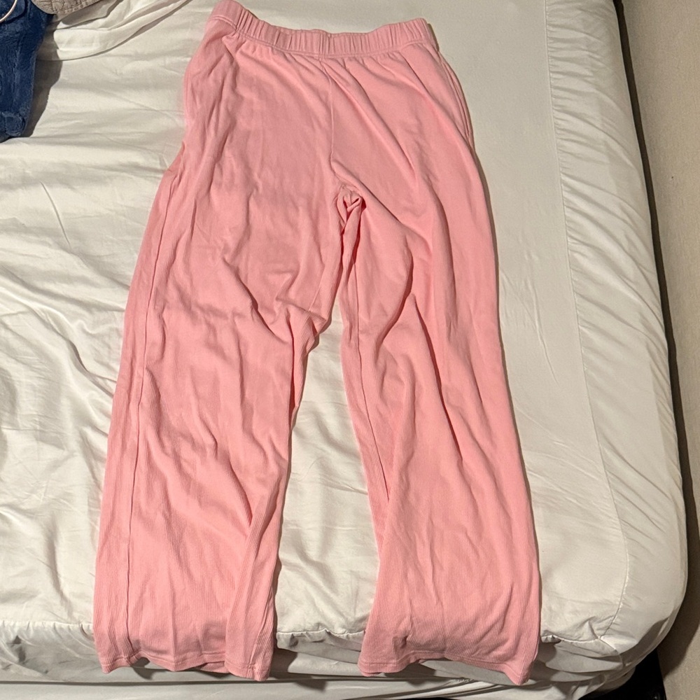 Amazon Women's Pink Wide Leg Pants